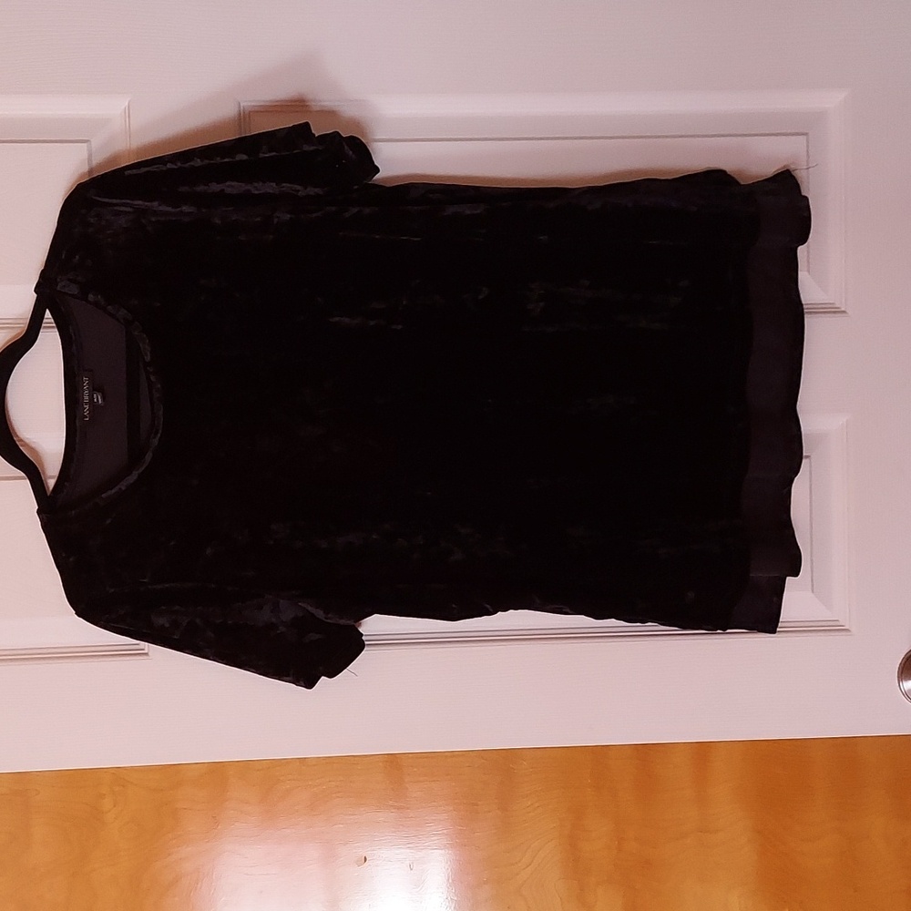 Crushed velvet top